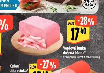 Albert Vepřová šunka nabídka