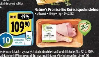 Albert Bio kuřecí spodní stehna nabídka