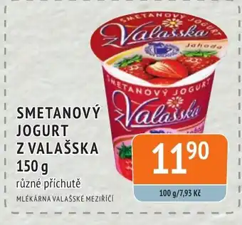 Coop hb SMETANOVÝ JOGURT Z VALAŠSKA 150 g nabídka