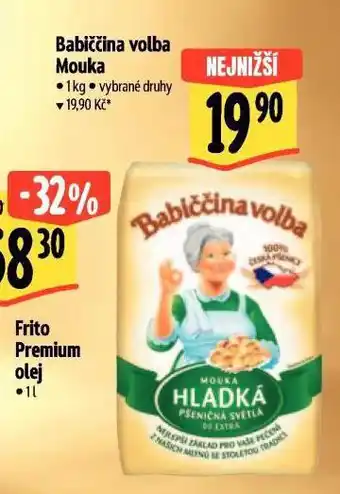 Albert Babiččina volba mouka nabídka