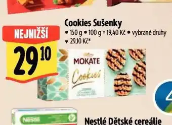 Albert Cookies sušenky nabídka