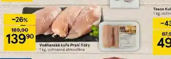 Tesco Vodňanské kuře prsní řízky nabídka