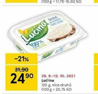 Tesco Lučina nabídka