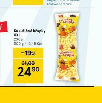 Tesco Kukuřičné křupky xxl nabídka