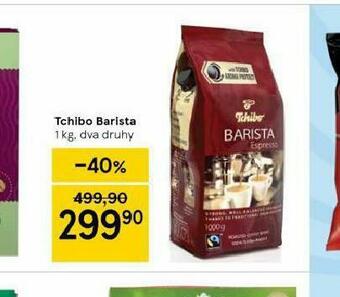 Tesco Tchibo barista nabídka