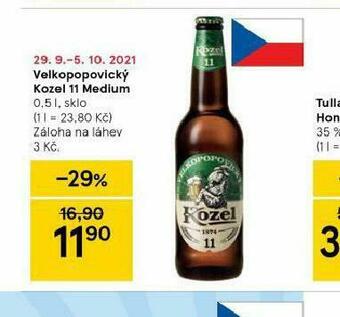 Tesco Pivo velkopopovický kozel 11 medium nabídka