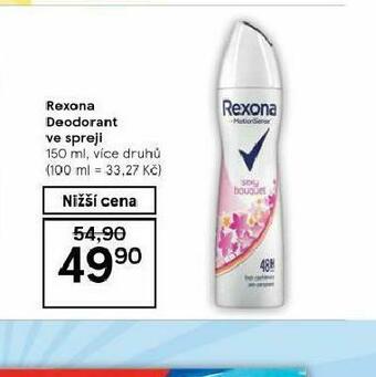 Tesco Rexona deodorant nabídka
