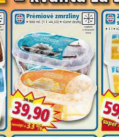Norma Prémiové zmrzliny nabídka