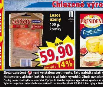 Norma Losos uzený nabídka