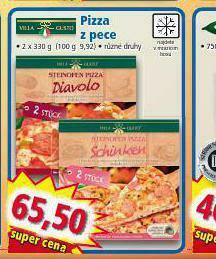 Norma Pizza z pece nabídka