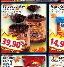 Norma Sýrové oplatky nabídka