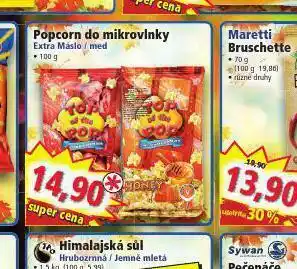Norma Popcorn do mikrovlnky nabídka