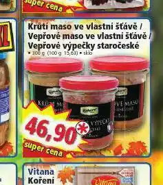 Norma Vepřové výpečky staročeské nabídka