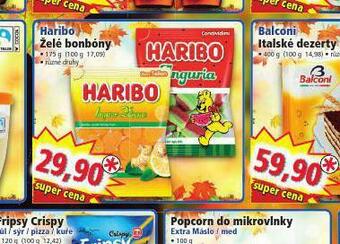 Norma Haribo želé bonbony nabídka