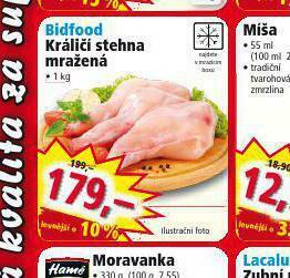 Norma Králičí stehna mražená nabídka