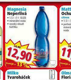 Norma Magnesia neperlivá nabídka