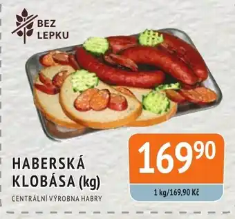 Coop hb HABERSKÁ KLOBÁSA (kg) nabídka