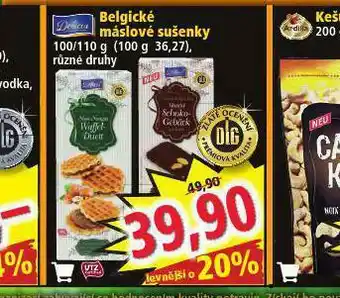 Norma Belgické máslové sušenky nabídka