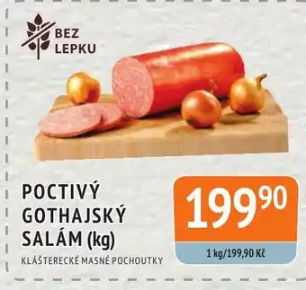 Coop hb POCTIVÝ GOTHAJSKÝ SALÁM (kg) nabídka