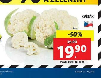 Lidl Květák nabídka