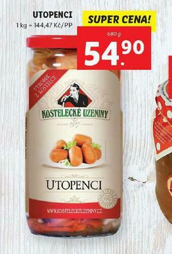 Lidl Utopenci nabídka