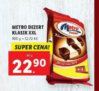 Lidl Metro dezert klasik xxl nabídka