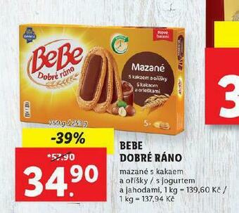 Lidl Bebe dobré ráno nabídka