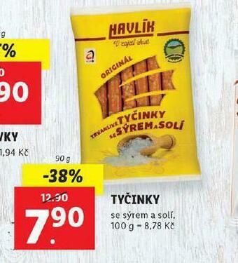 Lidl Havlík tyčinky nabídka