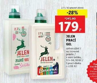 Lidl Jelen prací gel nabídka