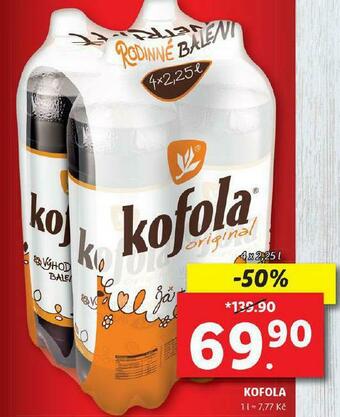 Lidl Kofola 4pack nabídka