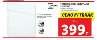 Lidl Prošívaná deka z mikrovlákna nabídka