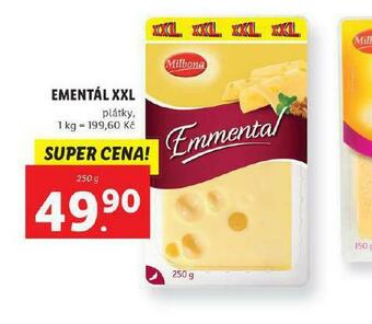 Lidl Ementál xxl nabídka