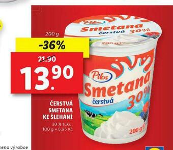 Lidl Čerstvá smetana ke šlehání nabídka