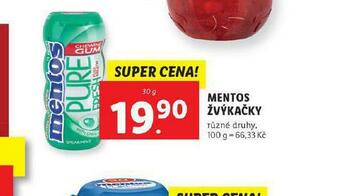 Mentos žvýkačky