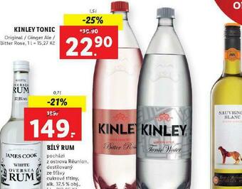 Lidl Kinley tonic nabídka
