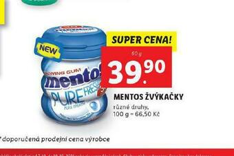 Mentos žvýkačky