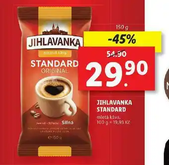 Lidl Káva jihlavanka standard nabídka