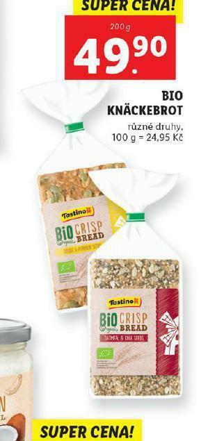 Bio knäckebrot