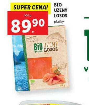 Bio uzený losos