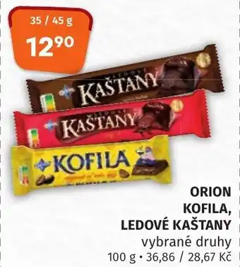 Coop hb ORION KOFILA, LEDOVÉ KAŠTANY nabídka
