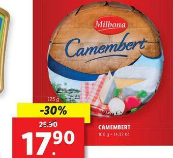 Lidl Camembert nabídka