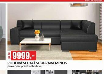 Baumax Rohová sedací souprava minos nabídka