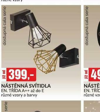 Baumax Nástěnná svítidla nabídka