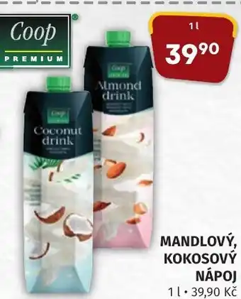 MANDLOVÝ, KOKOSOVÝ NÁPOJ