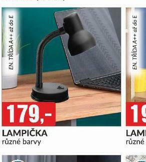 Baumax Lampička nabídka