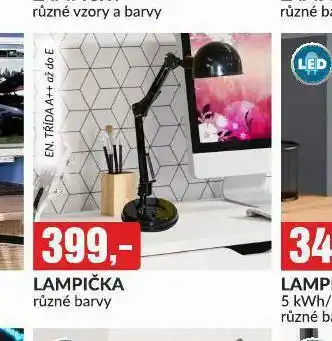 Baumax Lampička nabídka