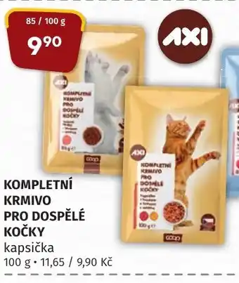 Coop hb KOMPLETNÍ KRMIVO PRO DOSPĚLÉ KOČKY nabídka