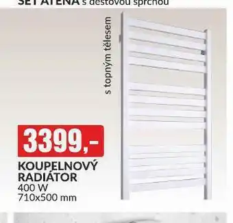 Baumax Koupelnový radiátor nabídka