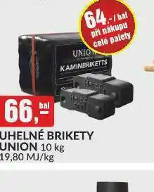 Baumax Uhelné brikety union nabídka