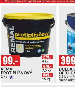 Remal protiplísňový